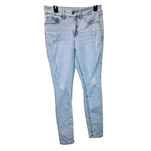 Seven7 Light Blue Distressed Women Jeans